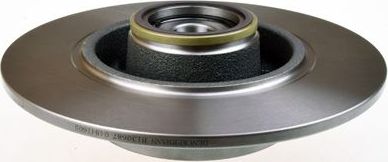 Тормозной диск Denckermann задний для Renault Megane IV 2010-2026. Артикул B130687