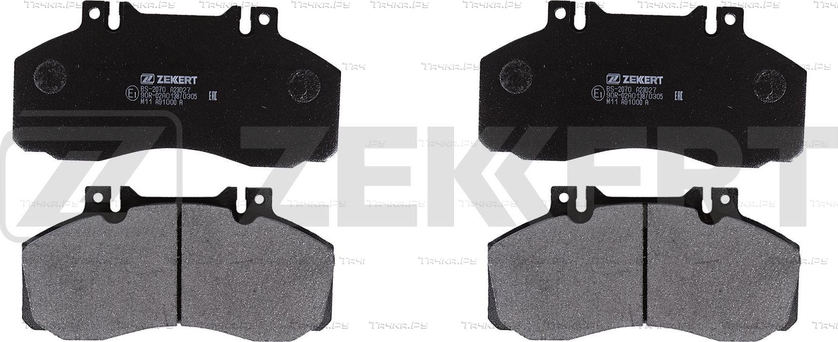Тормозные колодки Zekkert. Артикул BS-2070