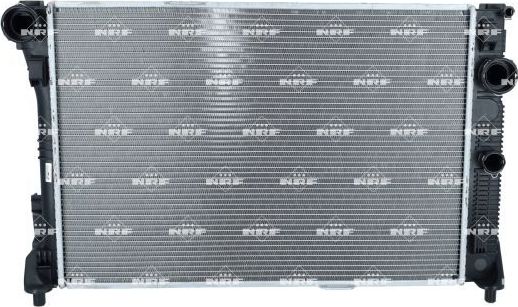 Радиатор охлаждения двигателя NRF (алюминий). Артикул 59108