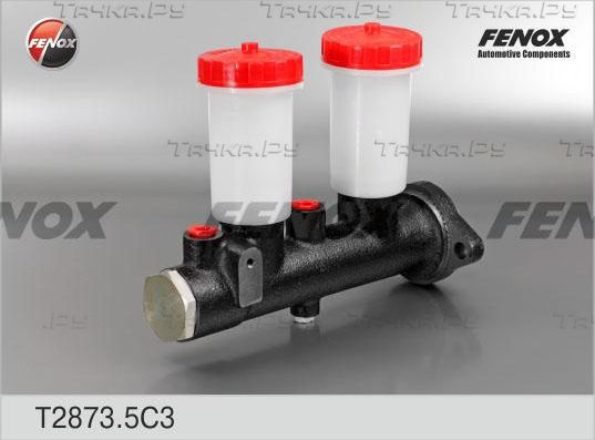 Тормозной цилиндр главный Fenox (Чугун). Артикул T2873.5C3