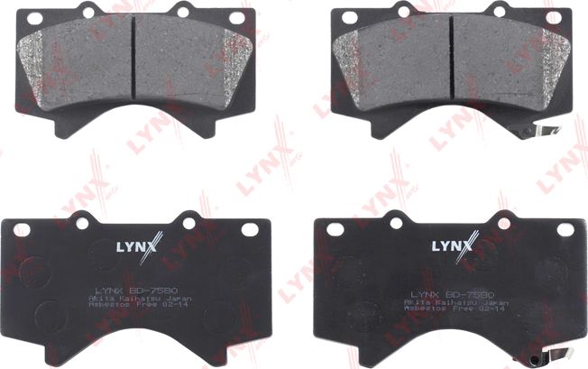 Тормозные колодки LYNXauto. Артикул BD-7580