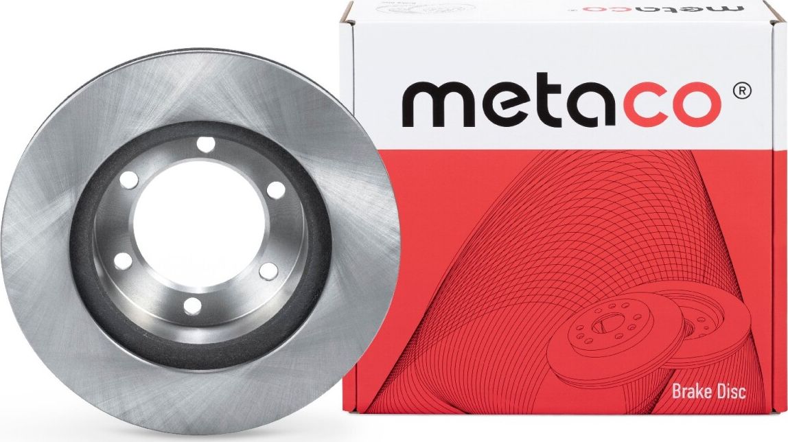 Диск тормозной передний вентилируемый (Metaco). Артикул 3050107