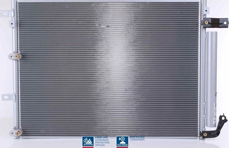 Радиатор кондиционера (конденсатор) Nissens (алюминий). Артикул 940675