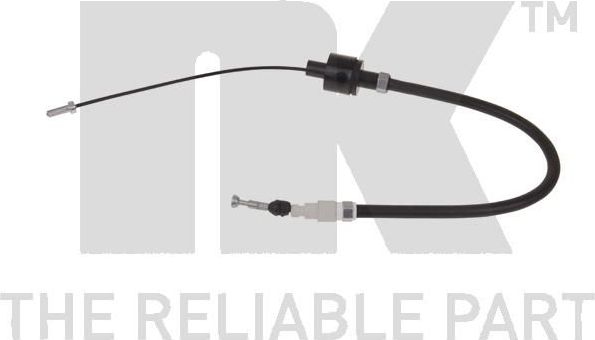 Трос сцепления NK для Ford Fiesta III 1989-1997. Артикул 922539