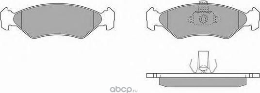 Колодки тормозные дисковые (Simer) Simer. Артикул 4541