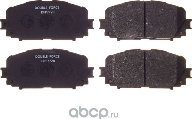 Колодки тормозные дисковые Double Force Double Force. Артикул DFP7728