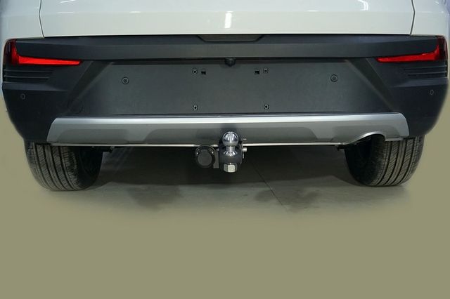 Фаркоп оцинкованный под американский квадрат ТСС для Jac JS4 2022-2026. Артикул TCU00343