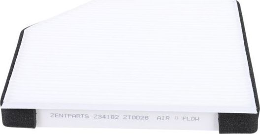 Салонный фильтр Zentparts (бумага). Артикул Z34182