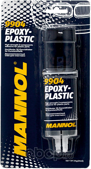 MANNOL EPOXY PLASTIC 30 гр. Клей для пластмасс Mannol. Артикул 9904