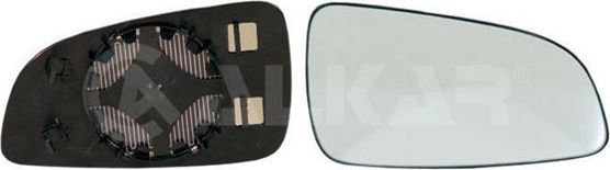 Зеркальное стекло бокового зеркала Alkar. Артикул 6402438