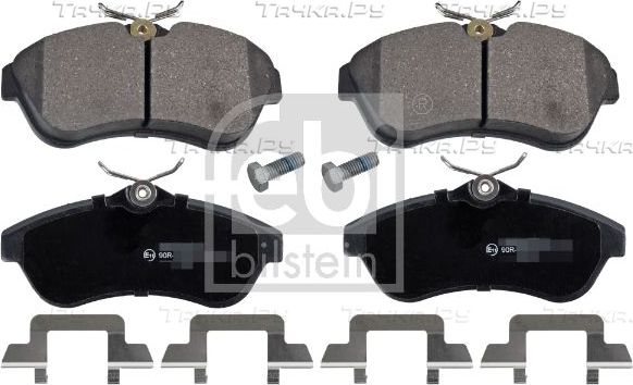 Тормозные колодки Febi Bilstein передние для Citroen C3 I 2002-2010. Артикул 16591