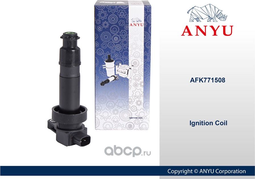 Катушка зажигания (Anyu). Артикул AFK771508
