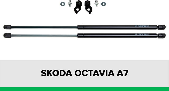 Амортизаторы (упоры) капота Pneumatic для Skoda Octavia A7 2013-2020. Артикул KU-SK-OKIII-00