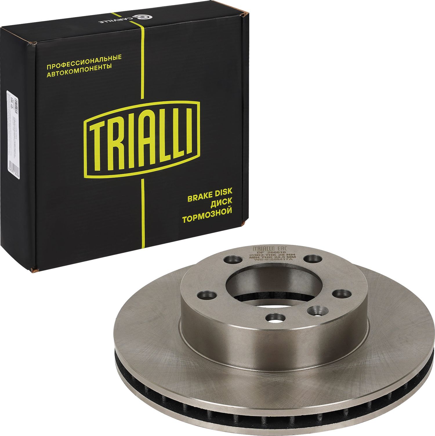 Тормозной диск Trialli. Артикул DF 266010