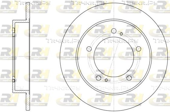 Тормозной диск RoadHouse передний для Suzuki X-90 1995-1997. Артикул 6331.00