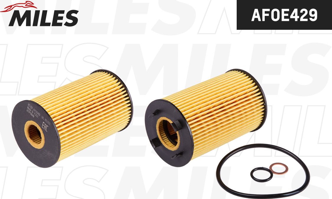Масляный фильтр Miles. Артикул AFOE429