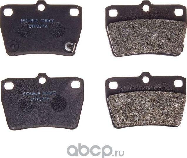Колодки тормозные дисковые Double Force Double Force. Артикул DFP3279