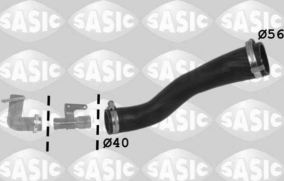Патрубок интеркулера Sasic. Артикул 3356089