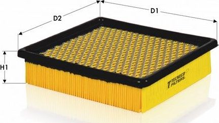 Воздушный фильтр Tecneco Filters для Opel Ampera I 2011-2015. Артикул AR19003PM