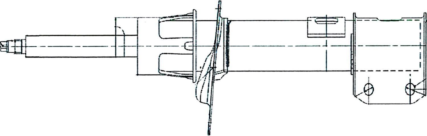 Амортизатор CTR. Артикул GY0322G