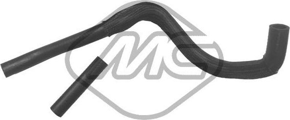 ПАТРУБОК РАДИАТОРА CIT JUMPYPGT EXPERT 07- Metalcaucho. Артикул 09198