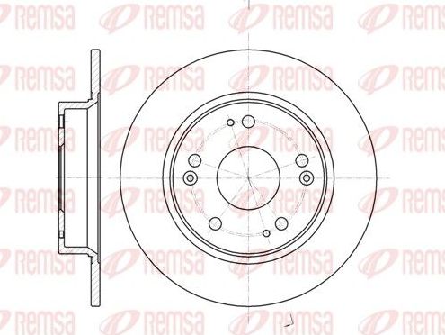 Тормозной диск Remsa. Артикул 61175.00
