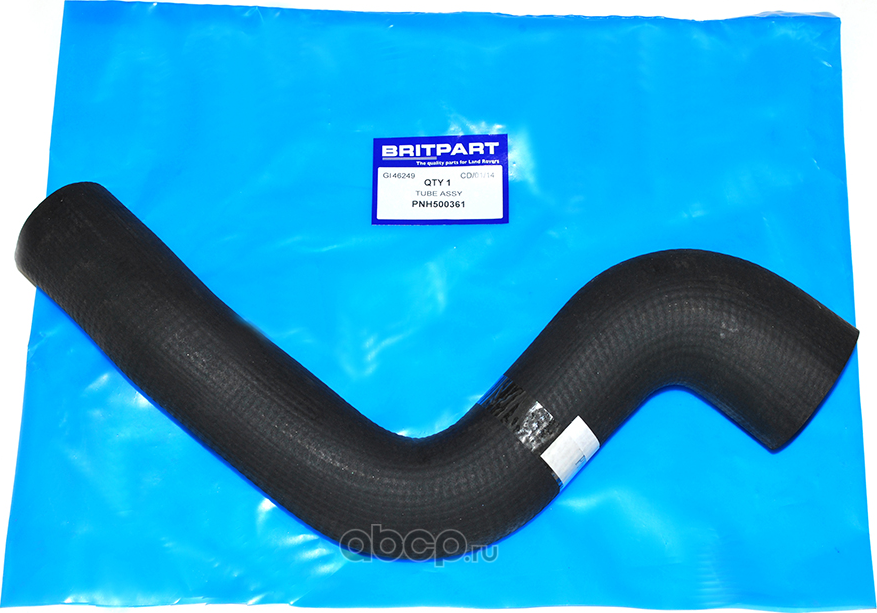 Патрубок интеркулера верхний левый RRS 3.6 Britpart. Артикул PNH500361