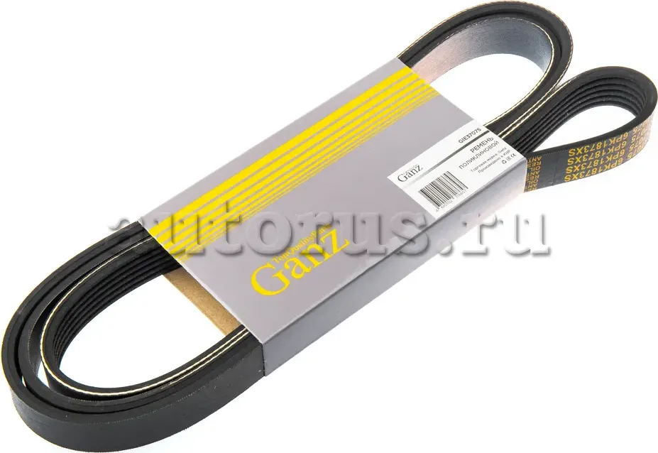 Ремень поликлиновый 6PK1873 (Ganz). Артикул GIE37075