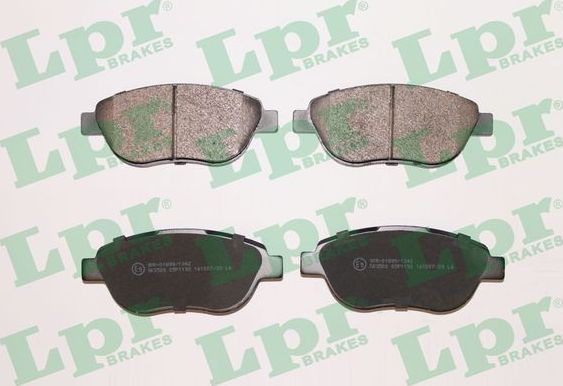 Тормозные колодки LPR. Артикул 05P1192