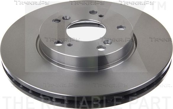 Тормозной диск NK передний для Honda Accord VII 2003-2008. Артикул 202637