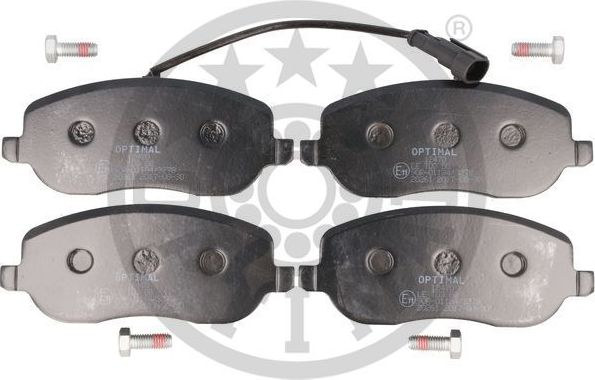 Тормозные колодки Optimal. Артикул 12470