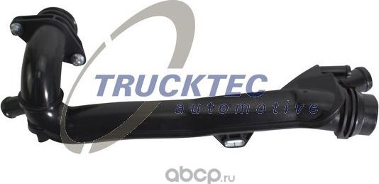 Патрубок радиатора (системы охлаждения) Trucktec Automotive. Артикул 02.19.449