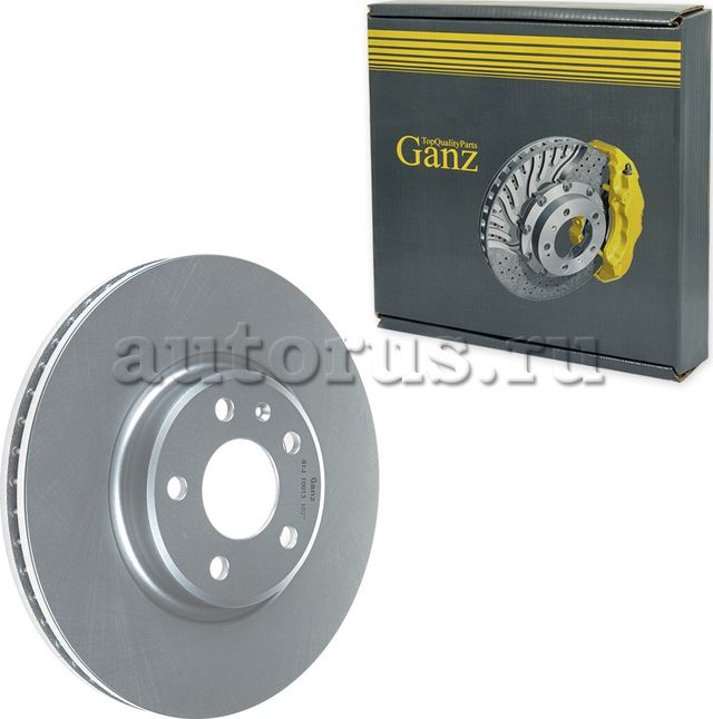 Диск тормозной передний (Ganz). Артикул GIJ10013