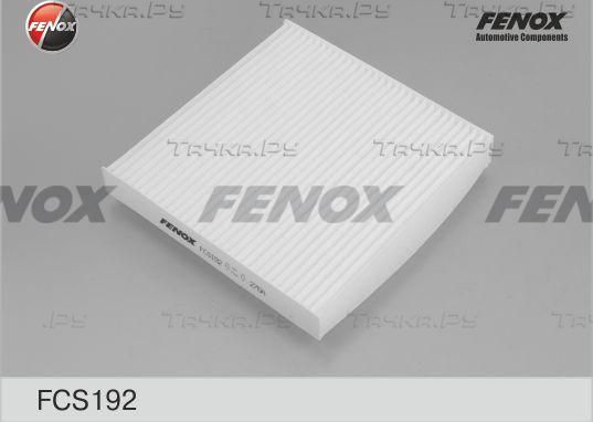 Салонный фильтр Fenox для Honda Insight I 2000-2006. Артикул FCS192