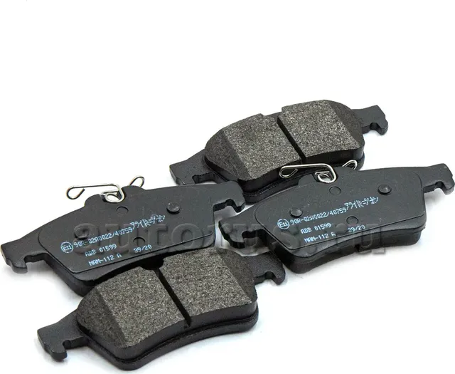 Колодки тормозные дисковые передние FORD/MAZDA/VOLVO (Allied Nippon). Артикул ADB01599