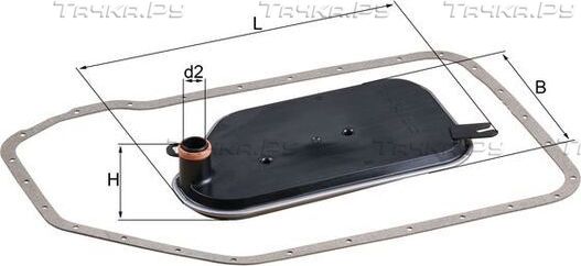 Фильтр АКПП Mahle для Audi A6 II (C5) 1997-2005. Артикул HX 84D