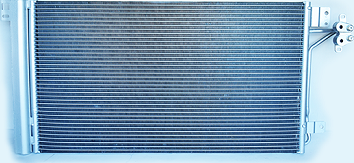 Радиатор кондиционера (конденсатор) ASAM для Volkswagen Transporter T5 2003-2015. Артикул 75357
