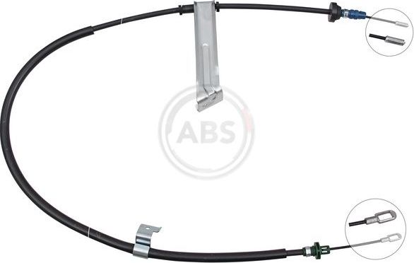 Трос ручника (тросик ручного тормоза) ABS. Артикул K10210