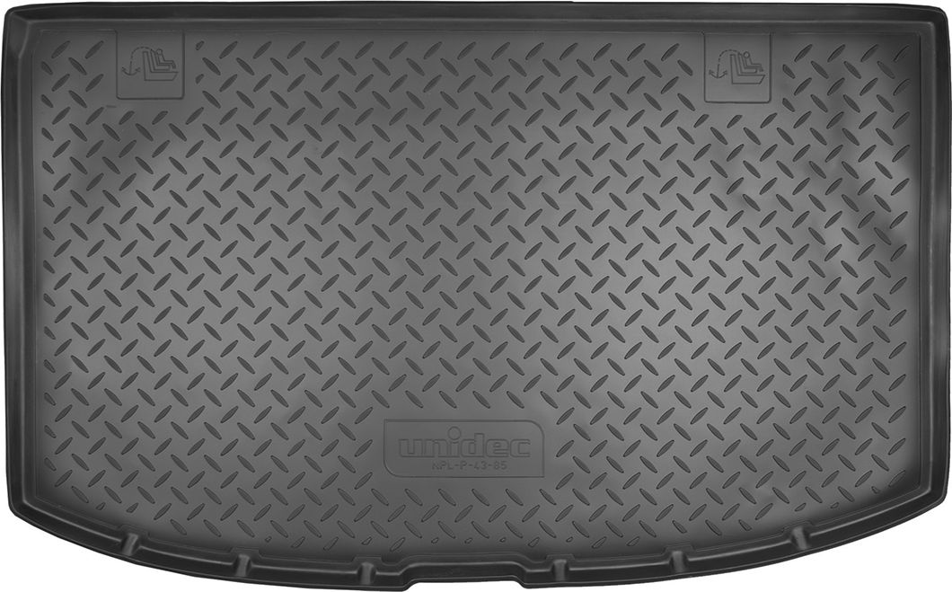 Коврик Норпласт для багажника Kia Venga хэтчбек 2011-2026. Артикул NPL-P-43-85