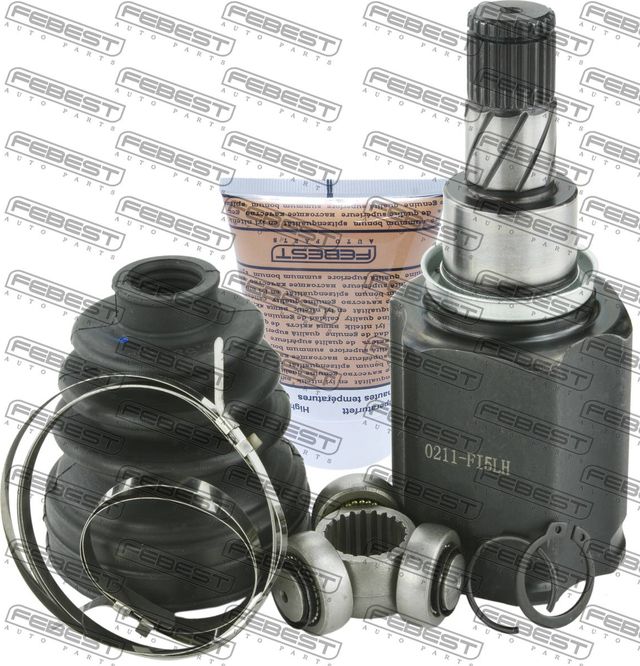 Шрус внутренний (граната) Febest передний левый для Nissan Juke I 2010-2019. Артикул 0211-F15LH