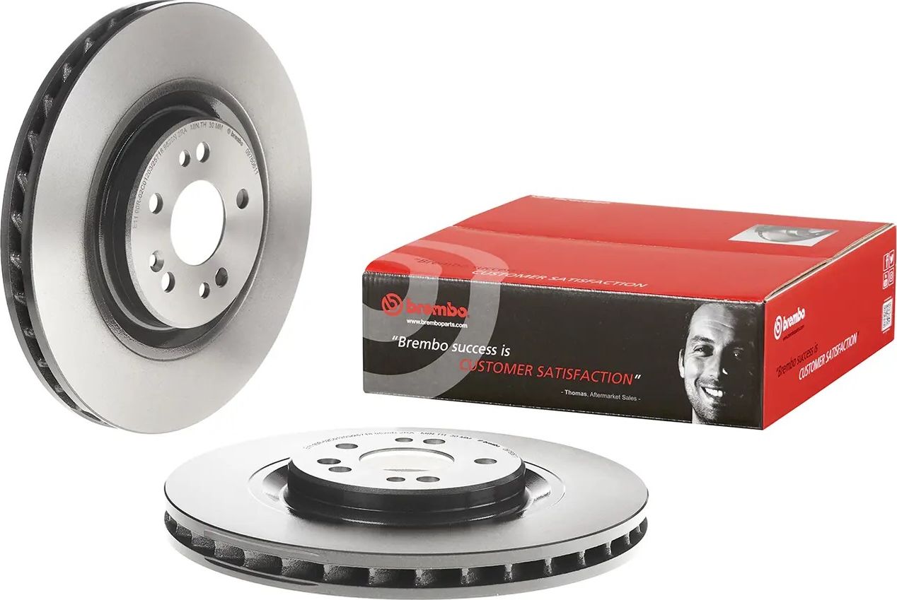 Тормозной диск Brembo PRIME LINE - UV Coated. Артикул 09.7606.11