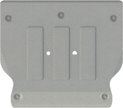Защита алюминиевая Шериф (3 мм) для электрического мотора (задняя) Zeekr X 2023-2026. Артикул 28.6214