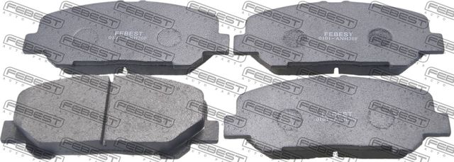 Тормозные колодки Febest. Артикул 0101-ANH20F