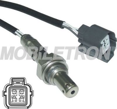 Лямбда-зонд (кислородный датчик) Mobiletron для Honda Accord VII 2003-2008. Артикул OS-H452P