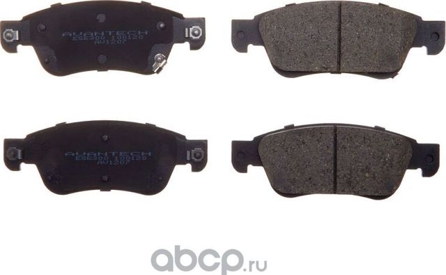 Колодки торм.пер. (Avantech). Артикул AV1207