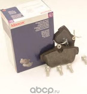 Колодки тормозные дисковые (Klaxcar). Артикул 24918Z