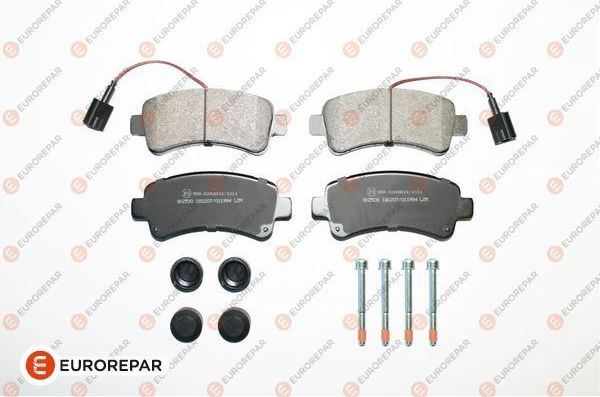 Тормозные колодки Eurorepar. Артикул 1675992580