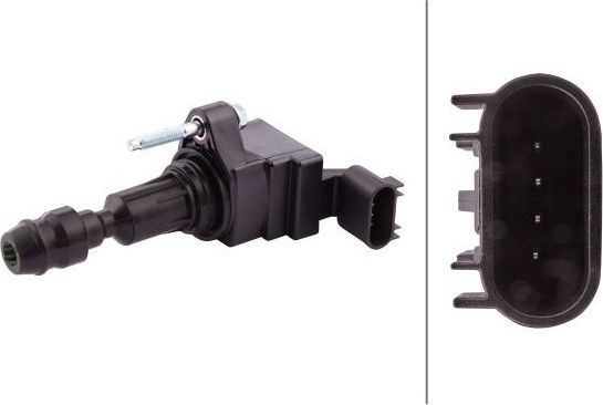 Катушка зажигания Hella. Артикул 5DA 358 000-121