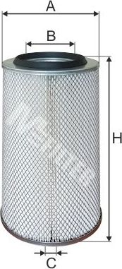 Воздушный фильтр MFilter. Артикул A 138