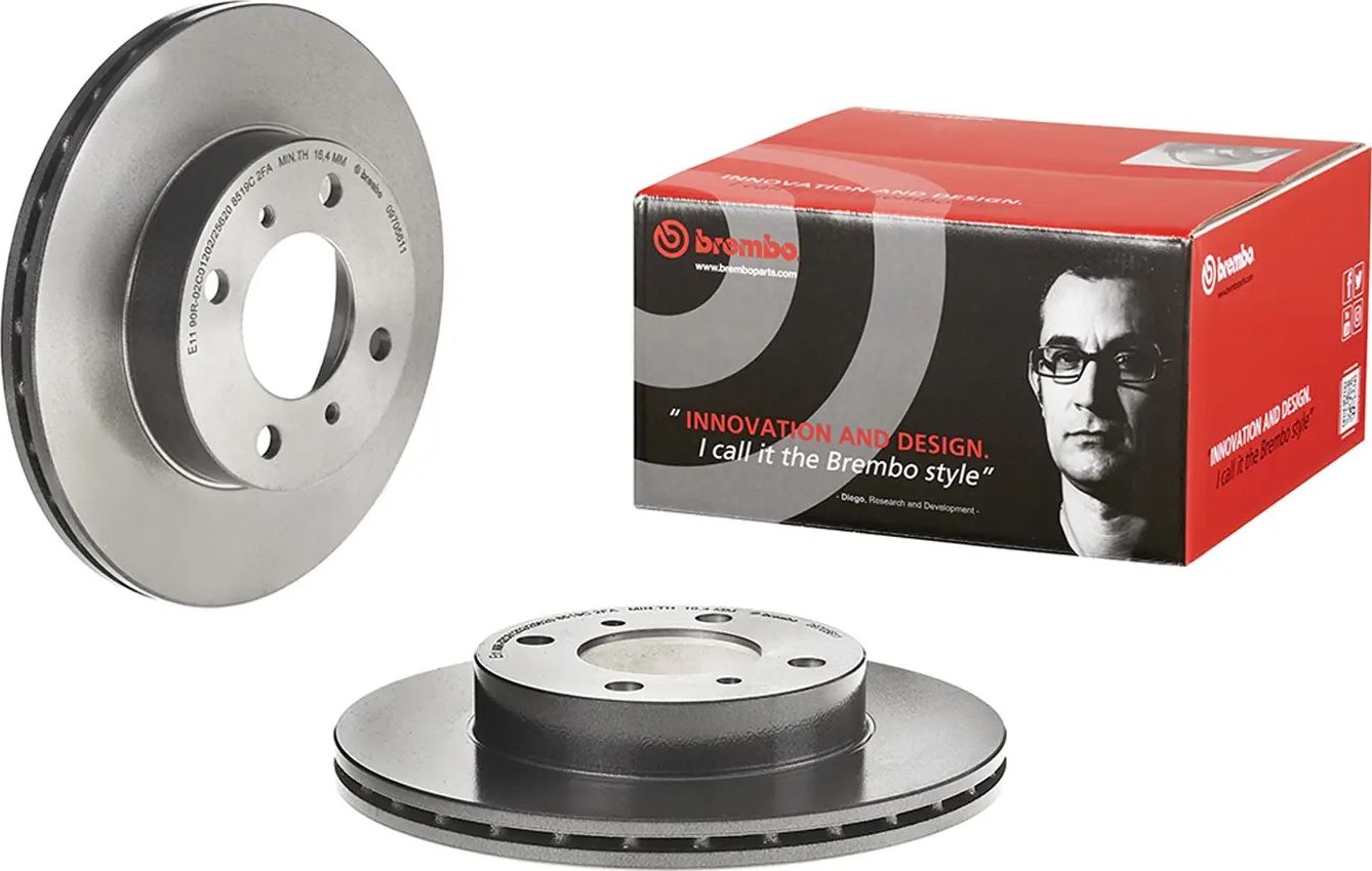 Тормозной диск Brembo PRIME LINE - UV Coated. Артикул 09.7056.11